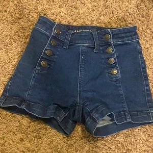 american eagle jean shorts